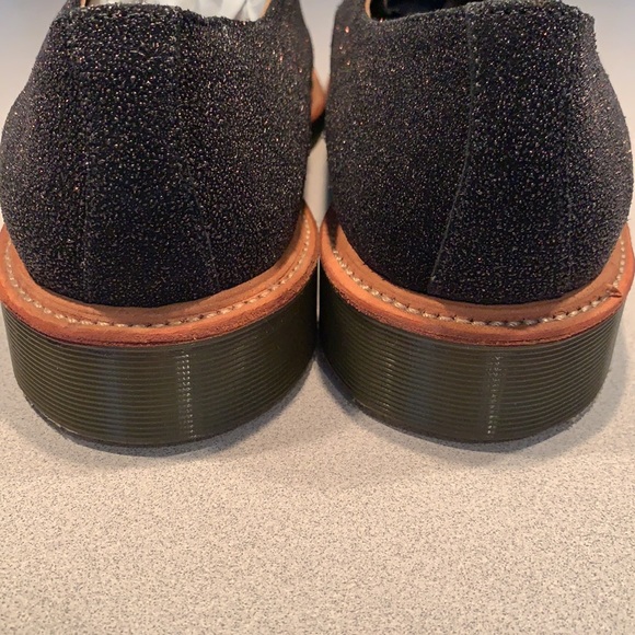 🎉SOLD ELSEWHERE!🎉 Dr. Martens Airwair Sparkle Black Oxford - Picture 3 of 10